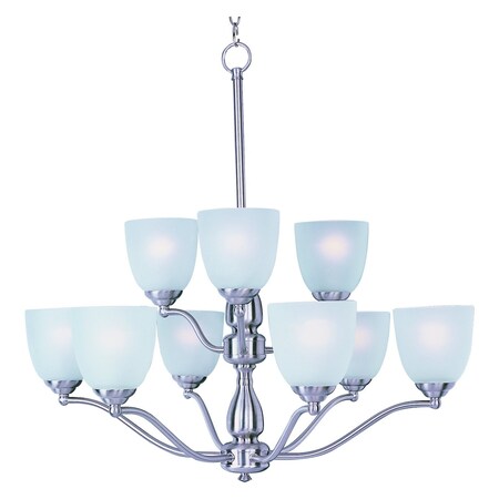 Maxim Stefan 9-Light Chandelier 10066FTSN